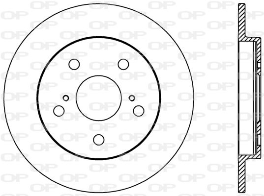 OPEN PARTS Bremžu diski BDR2397.10